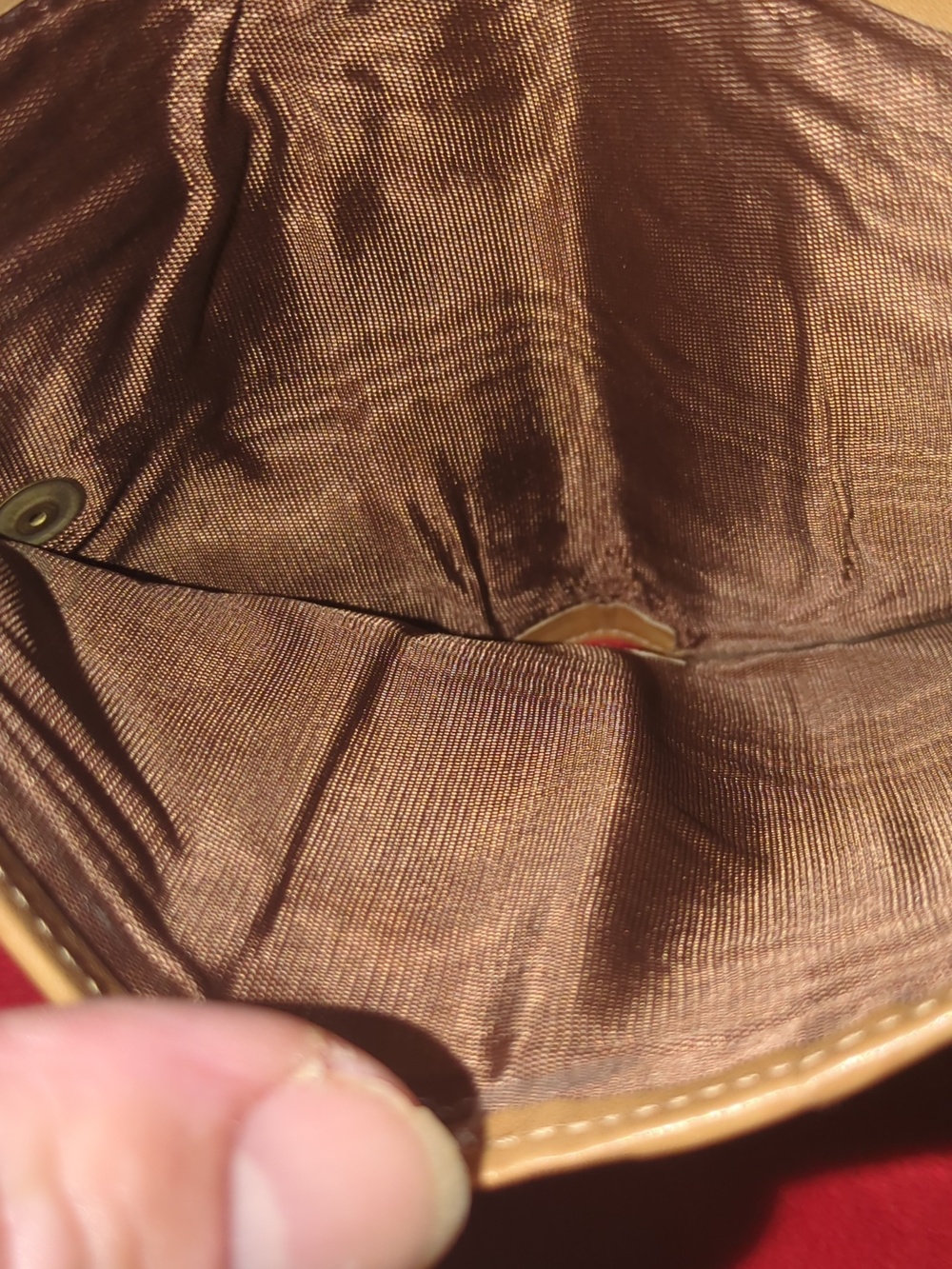 Vintage Celine Beige Brown Monogram Canvas Wallet $150 - Picture 7 of 13
